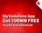 my vodafone app free 100 mb