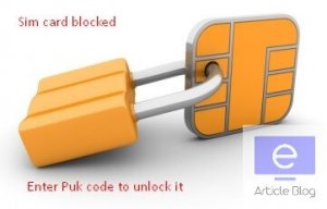 Unlock jio Sim Card PUK Code