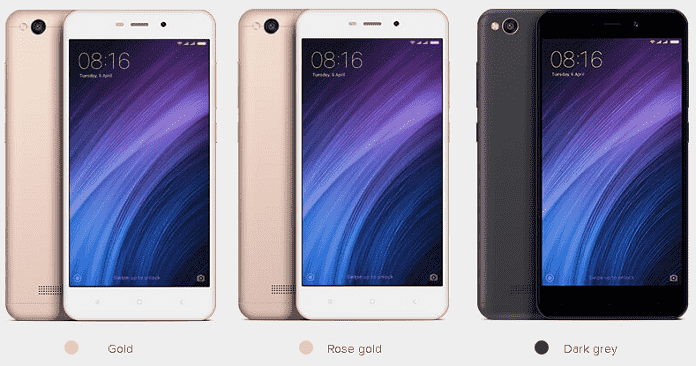 Xiaomi Redmi 4A Color Variant-min