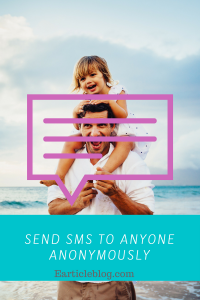 send sms to anyone anonymously