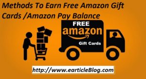 Free Amazon Gift Cards codes