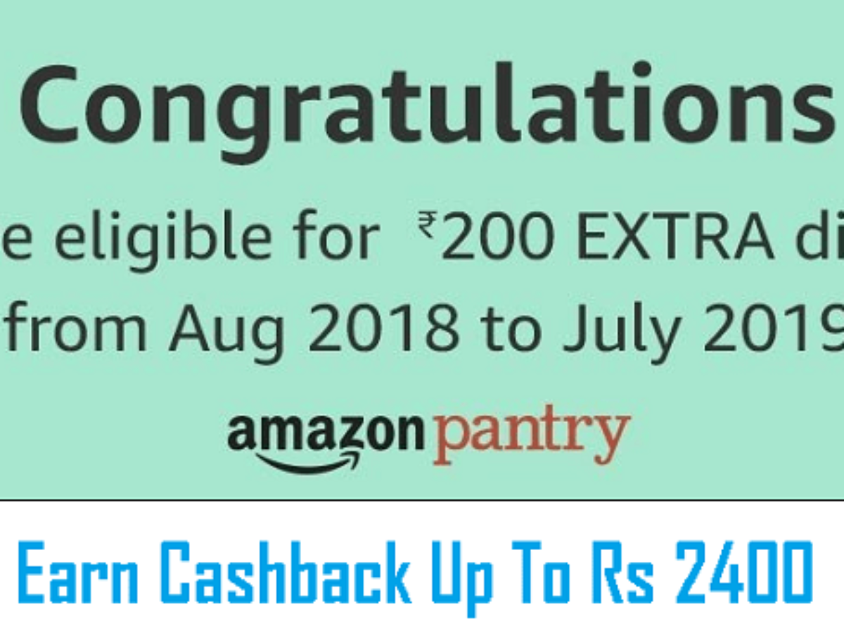 Amazon Pantry Loot Rs 200 Cashback Offer Code For Prime Users