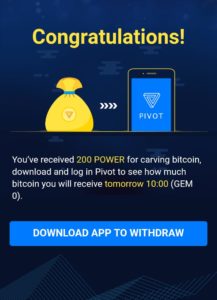 Pivot App Loot Rs 40 Per Refer Earn Free Bitcoins And Paypal - 