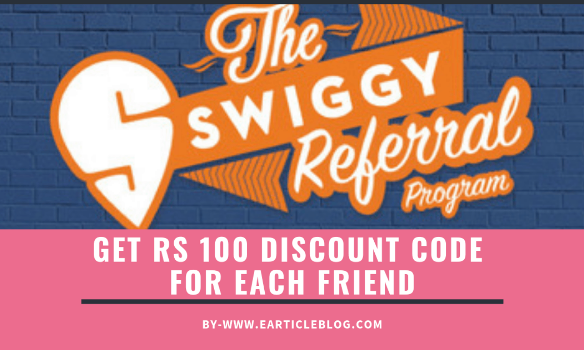 swiggy referral code 2019 new user