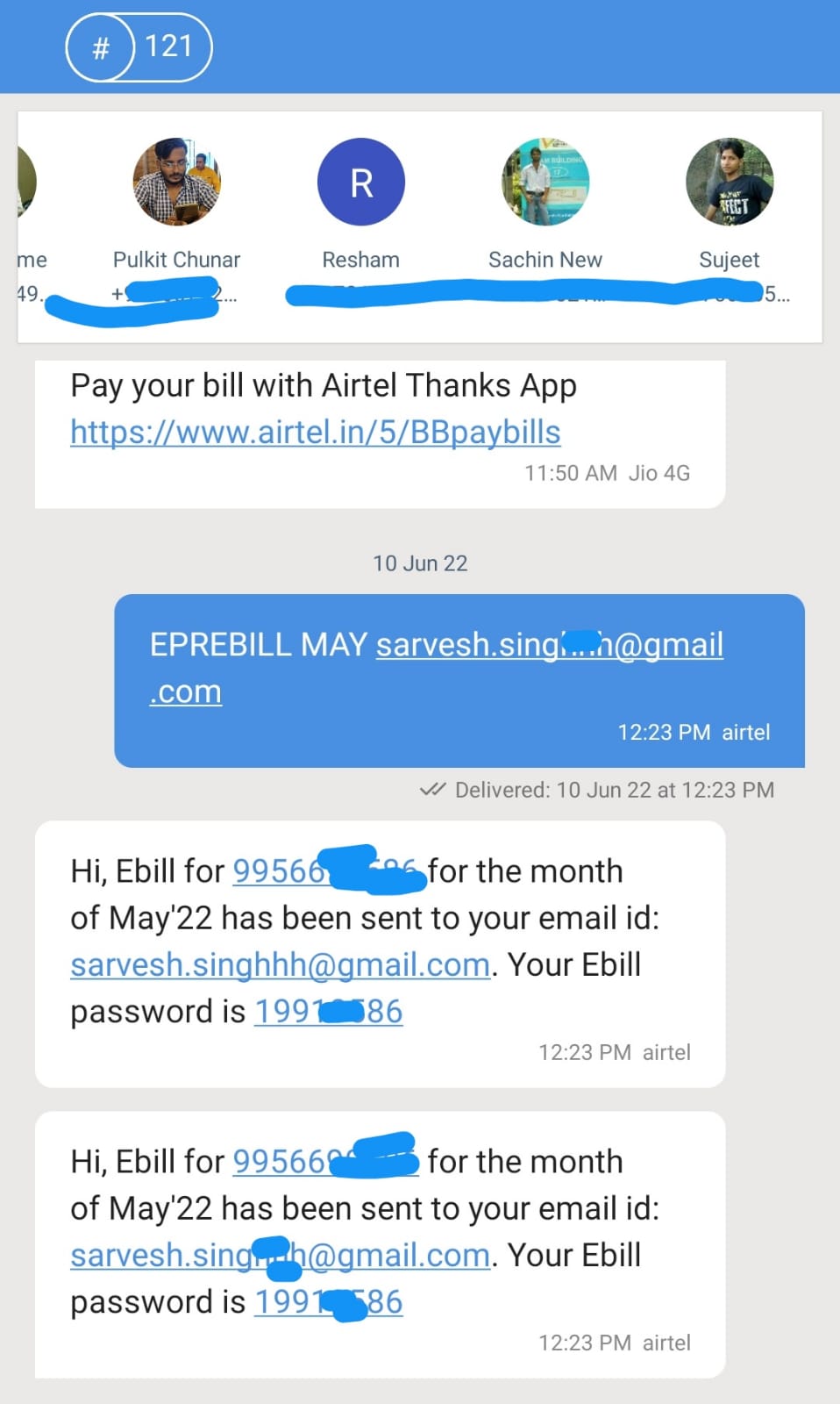 How To Open Pdf File Of Airtel Bill