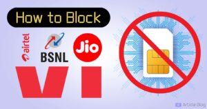 How to Block SIM Card