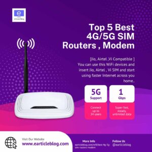 Best 4G/5G SIM Routers