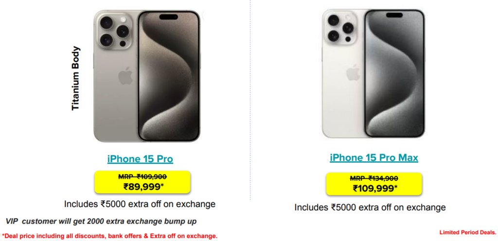 Flagship Deals on iPhone