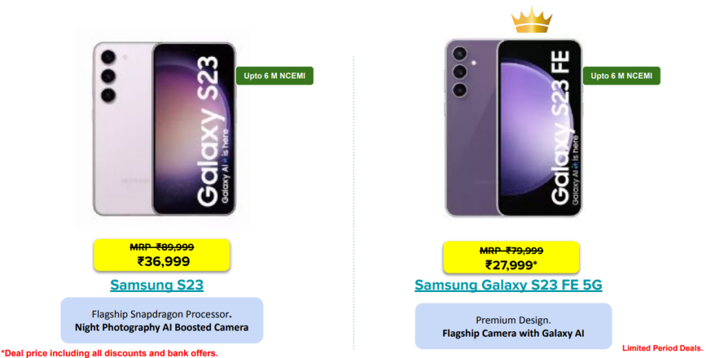 Flagship Deals on Samsung S23 Series