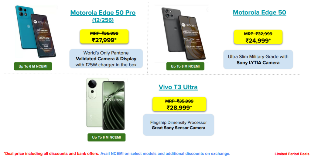 Premium Smartphone Deals