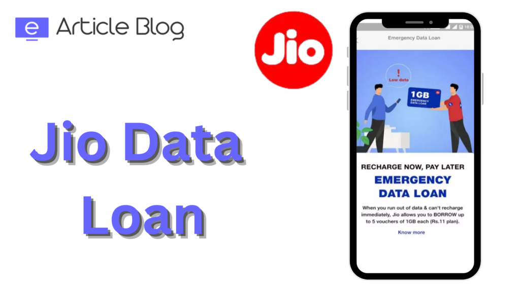 Jio Data Loan