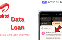 Airtel Data Loan