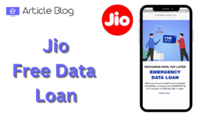 Jio Data Loan