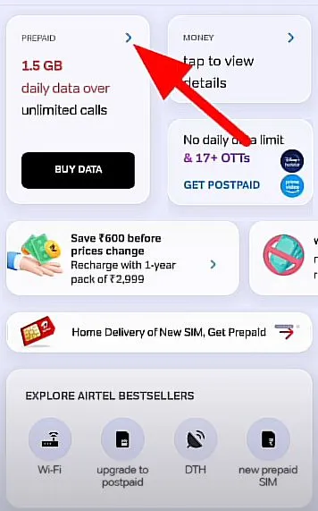 Airtel data loan code free