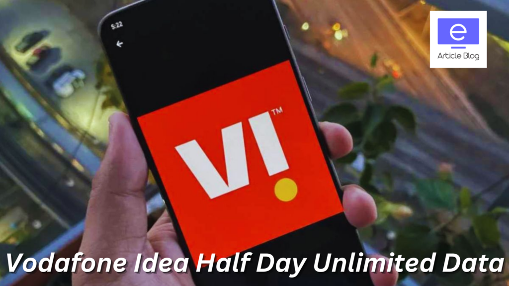 Vi Half Day Unlimited data