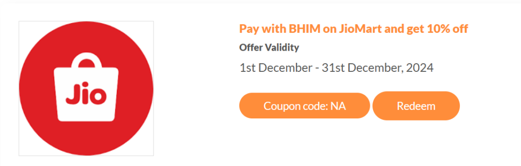 bhim upi cashback offer 