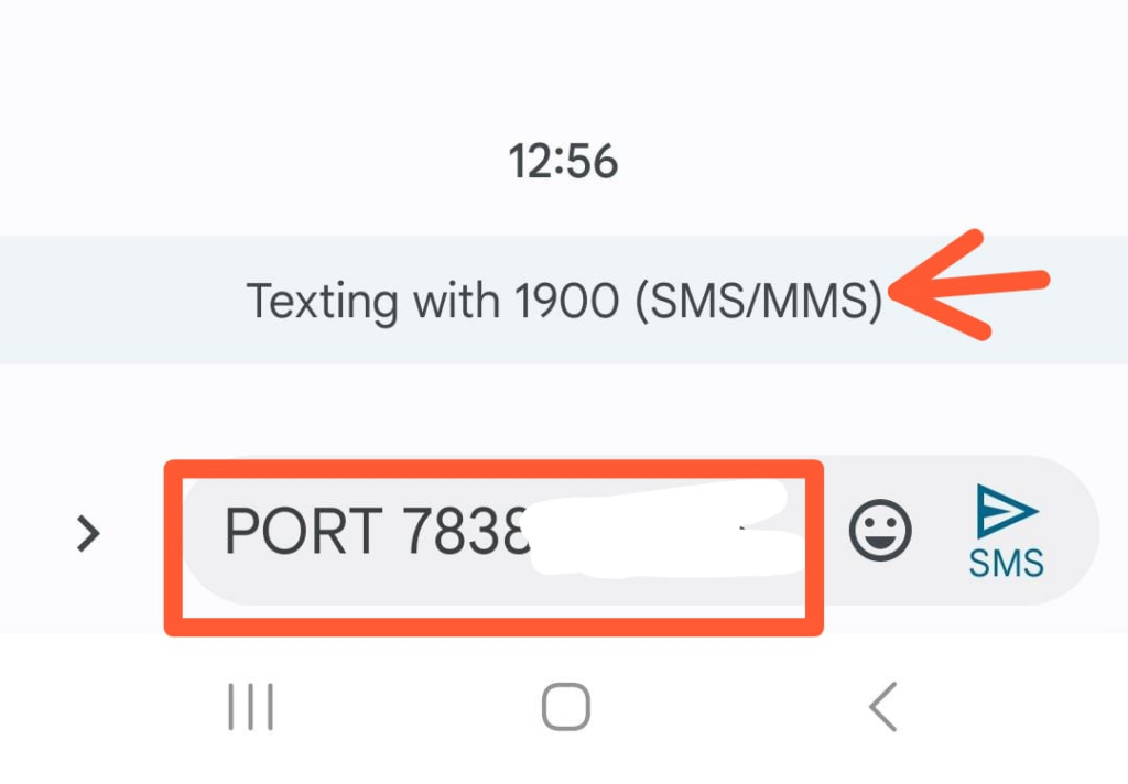 Port SMS