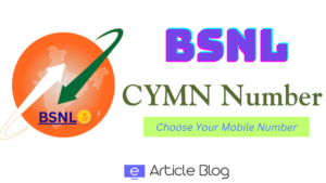 BSNL CYMN Number