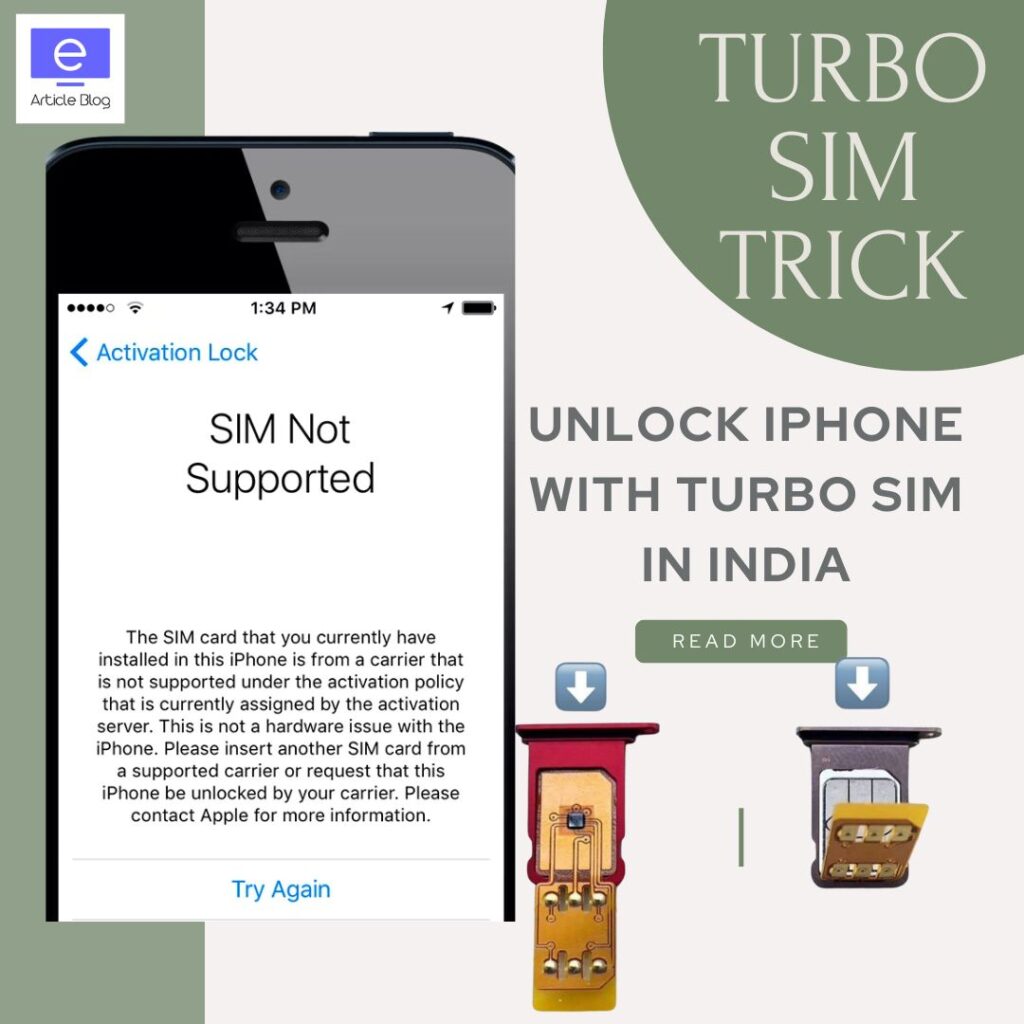 Unlock iPhone With Turbo SIM In India