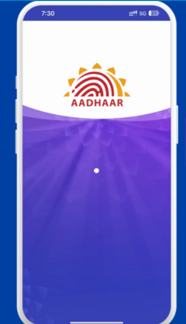 mAadhaar App Loading